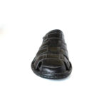 Footgraphy’s Mens Leather Floaters 255 (Black)