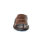 FootGraphy's Mens Leather Mules - 050 (Brown)