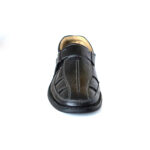 Footgraphy's Mens Leather Floaters - W77 (Black)