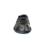 Footgraphy’s Mens Leather Floaters 5105 (Black)